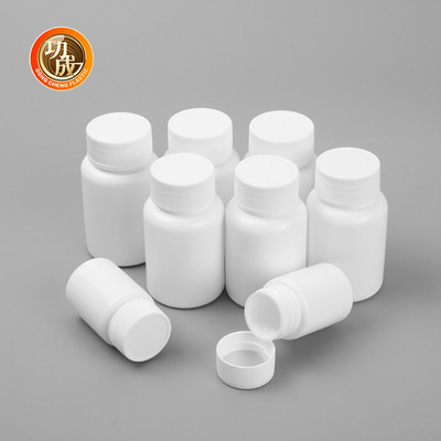 botella de píldora plástica blanca de 100ml 120ml 150ml con el top del tornillo