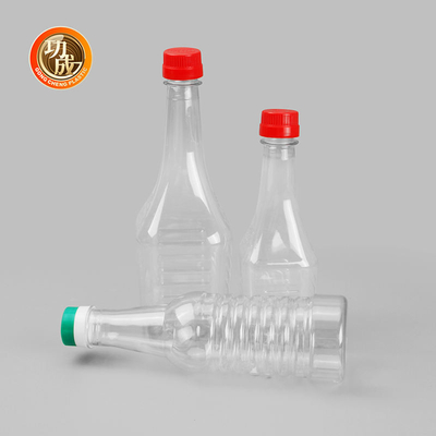 Cuello largo plástico de la categoría alimenticia del envase de la botella del aceite de cocina del ANIMAL DOMÉSTICO 760ml