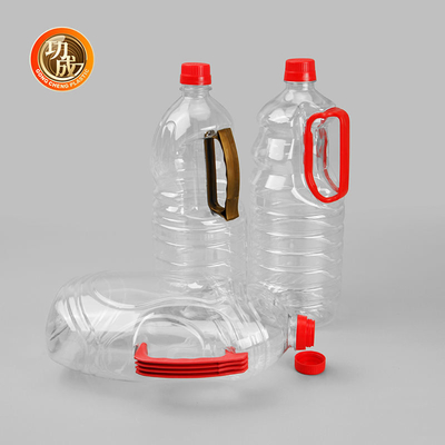 el condimento plástico de 380ml 500ml 760ml embotella la botella vacía del aceite de mesa del cuadrado