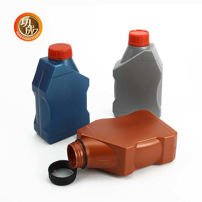 Envase vacío del aceite de motor del tapón de tuerca de la botella 1000ml del aceite de motor del PE