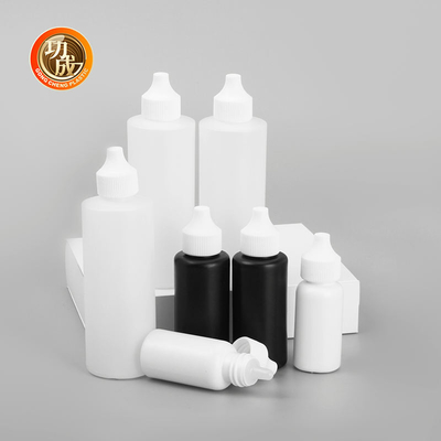 Botella de gota para los ojos de 120 ml de plástico Ldpe