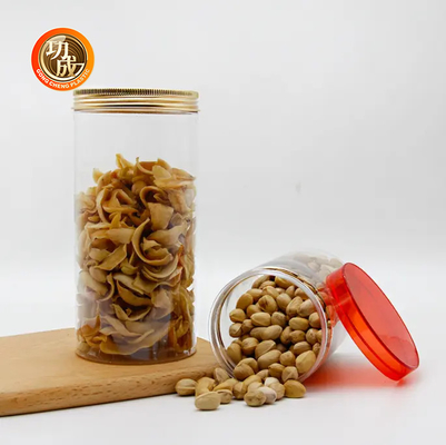 Envases de plástico con boca ancha con tapas de 410 ml