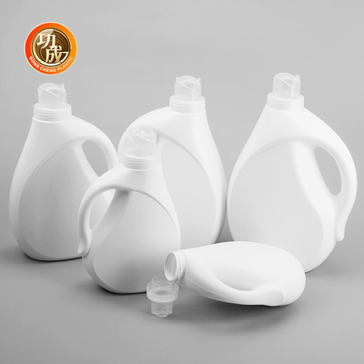 Botella de detergente para ropa de fórmula PE concentrada con tapa a prueba de niños