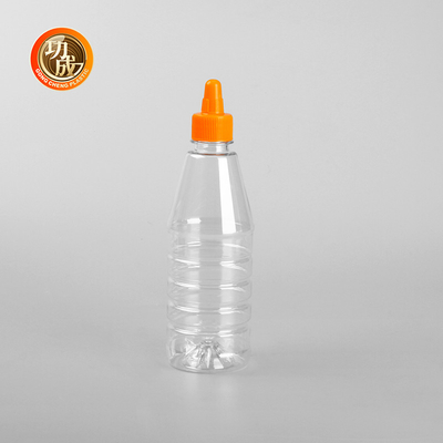 Botella de plástico transparente para llenar fácilmente