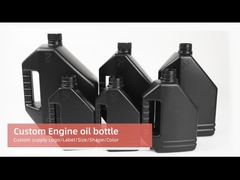 PCR 1L Botella de aceite de motor de gasolina con tapa de tornillo