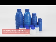 Pesticidas del PE que empaquetan la botella química plástica de las botellas 100ml 200ml 500ml 1000ml
