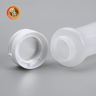 Botella de Flip Top Plastic Squeeze Sauce para el jarabe 250ml 500ml