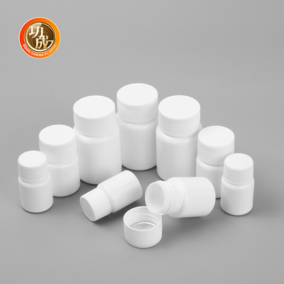 Botellas de píldora de la medicina de la cápsula de Matte Plastic Pill Bottle 15ml 20ml 30ml del HDPE