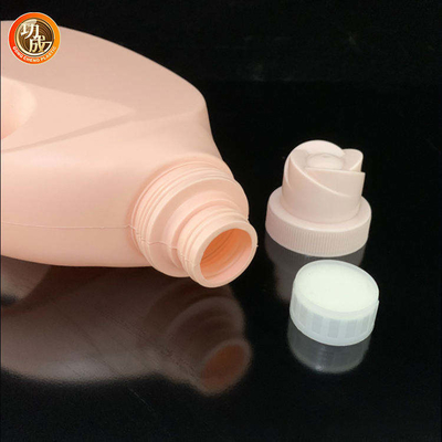 El líquido plástico del lavaplatos del PE embotella las botellas de empaquetado detergentes líquidas 2l