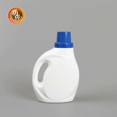 Botella detergente líquida blanca vacía de la botella 1000ml 1500ml 3000ml del detergente para ropa del HDPE