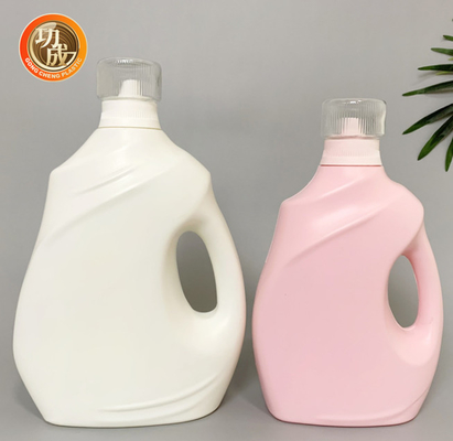 Botella vacía plástica del PE para el detergente líquido 5L por encargo