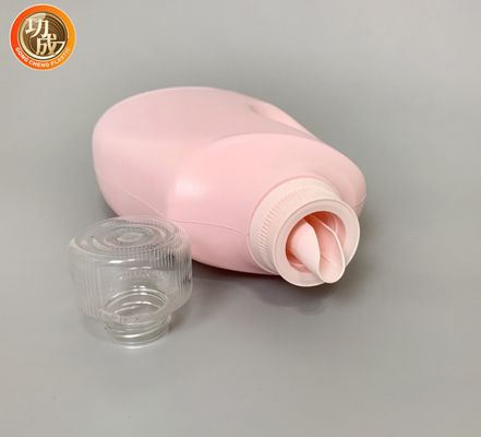 Botella vacía plástica del PE para el detergente líquido 5L por encargo