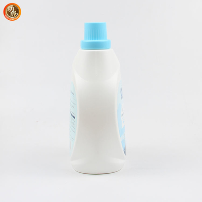 Botellas plásticas detergentes líquidas del lavadero del HDPE con el galón de medición 3000ml del casquillo 1