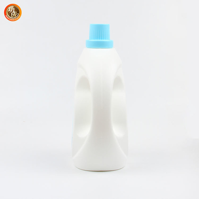 Botellas plásticas detergentes líquidas del lavadero del HDPE con el galón de medición 3000ml del casquillo 1
