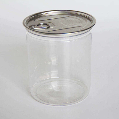 Tarros dulces plásticos plásticos 6oz de los tarros del almacenamiento del té de la galleta del caramelo pequeños