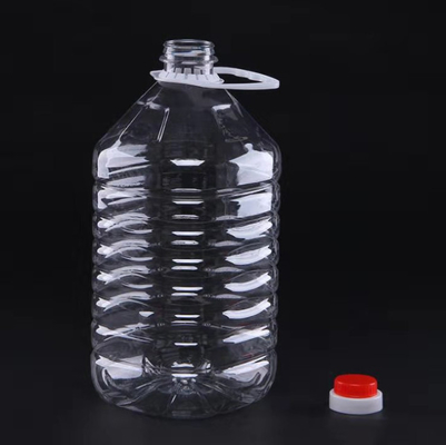 El condimento plástico del animal doméstico claro del OEM embotella el plástico del envase del aceite de cocina de 250ml 500ml 1l