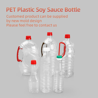 el condimento plástico de 380ml 500ml 760ml embotella la botella vacía del aceite de mesa del cuadrado