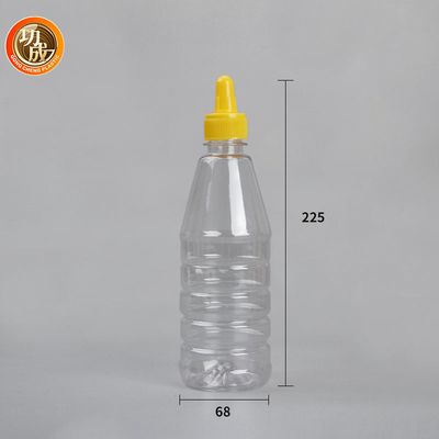 El escape impermeabiliza la botella plástica del apretón de la salsa de tomate de tomate del ANIMAL DOMÉSTICO de la botella de la salsa del apretón