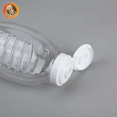 Botella 230ml 250ml 500ml 1000ml de Flip Cap Plastic Squeeze Sauce para la salsa de tomate de tomate