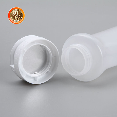 Botella 230ml 250ml 500ml 1000ml de Flip Cap Plastic Squeeze Sauce para la salsa de tomate de tomate