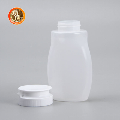 botella plástica del apretón de la salsa de 230ml 250ml 500ml 1000ml para la salsa de tomate de la salsa de barbacoa del tomate del aceite