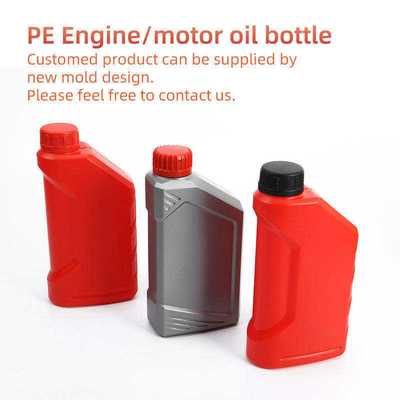 ODM plástico del OEM de la botella de motor de 1 litro de la gasolina vacía del aceite