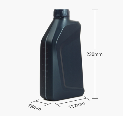 500ml PE espesó la botella plástica del lubricante del anticongelante de la botella del aceite de motor