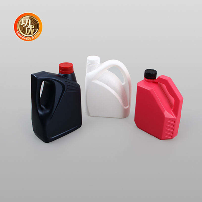 Botella plástica de la estructura de gasolina de motor del aceite de la botella del lubricante apretado de los azules marinos
