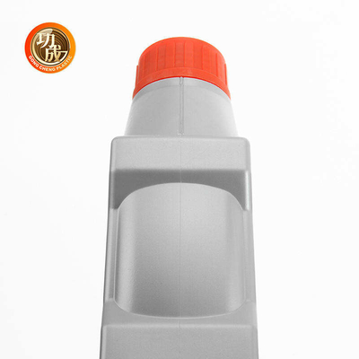 Botella plástica líquida química modificada para requisitos particulares 1 litro del lubricante del aceite de motor del motor del HDPE