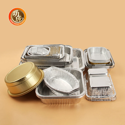 OEM	Modifique las cajas para requisitos particulares de embalaje con las cacerolas de aluminio disponibles de la tapa de la hoja