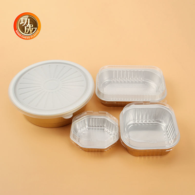 Papel de aluminio disponible del envase de comida para llevar que cuece a Tray Barbecue Pan