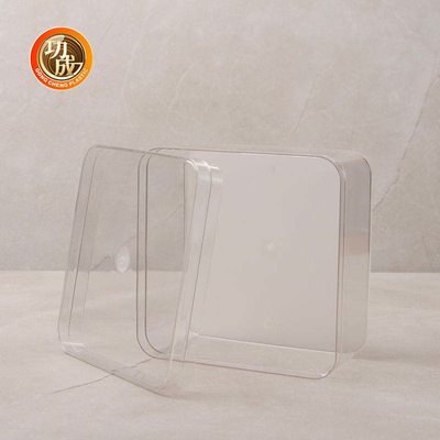 Los envases de comida plásticos del cuadrado transparente ACARICIAN el ODM de la caja plástica