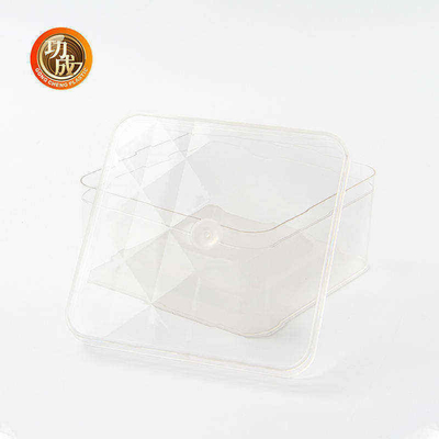 600ml 810ml modifican la caja rectangular transparente del alimento para animales para requisitos particulares de las cajas de embalaje
