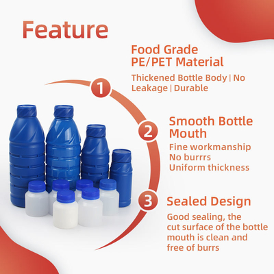 Pesticidas del PE que empaquetan la botella química plástica de las botellas 100ml 200ml 500ml 1000ml