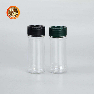 La especia vacía del plástico transparente embotella la sal Shaker Seasoning Jars Bulk del ANIMAL DOMÉSTICO de 100Ml 250Ml