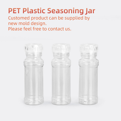 Tarros de la especia del ANIMAL DOMÉSTICO de Shaker Plastic Spice Bottles 350ml 500ml de la categoría alimenticia