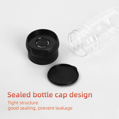 boca plástica del tornillo de botellas de la especia 125Ml que sazona a Shaker With Lid
