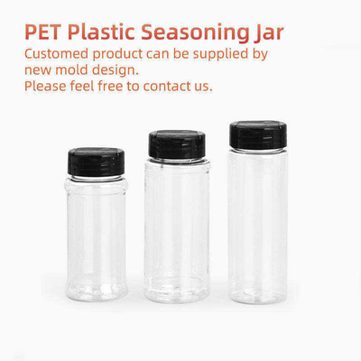 la especia plástica 100Ml embotella los polvos de las hierbas que sazonan a Shaker Containers
