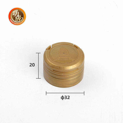 Cápsula plástica libre de BPA 4g 6g 9g Flip Top Bottle Caps