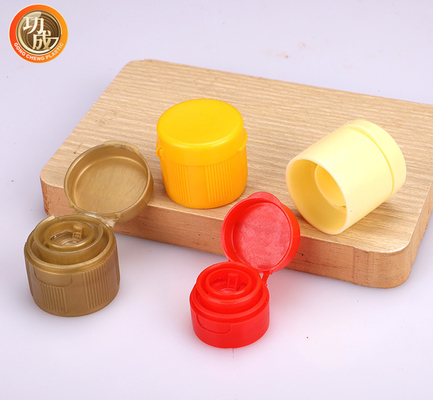 25 - plásticos de 35m m cápsula la salsa de soja Flip Top Screw Cap