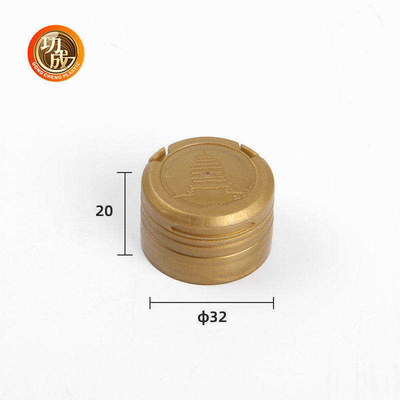Categoría alimenticia plástica de encargo de la cápsula de la salsa de soja del oro