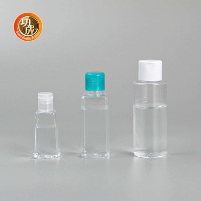 Tenedor de botella plástico portátil del gel de la mano de la botella 10ML 20ML 30ML del desinfectante