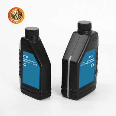 Etiqueta personalizada PCR Botella de aceite de motor de plástico 1500 ml Boca lisa