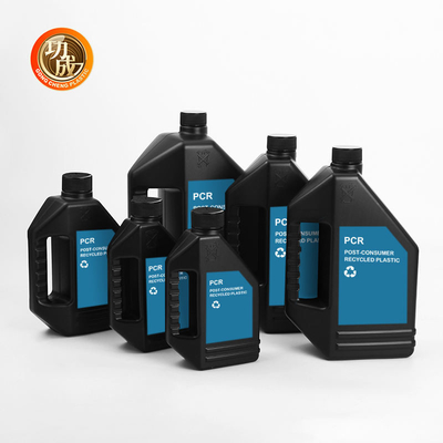 Botella de aceite de lubricante de plástico de 2000 ml Contenedor de aceite de motor de 2 litros vacío