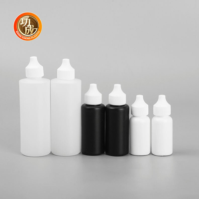 Aplicador de colorante de aceite para el cabello suave Botella de compresión de plástico de 30 ml con tapa de distribución abierta y giratoria