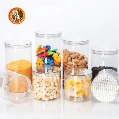 Embalaje personalizado Jarrón de especias para mascotas de boca ancha con tapa 1150ml
