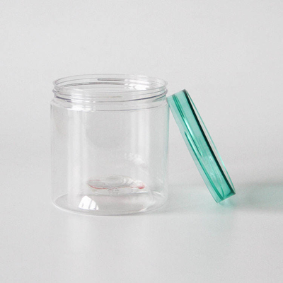 Envases de embalaje de plástico PET de forma redonda de 1250 ml