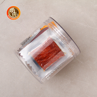 CQM Jarrón de plástico de dulces para galletas vacío, de boca ancha, transparente, almacenamiento de alimentos Jarrones de plástico para mascotas