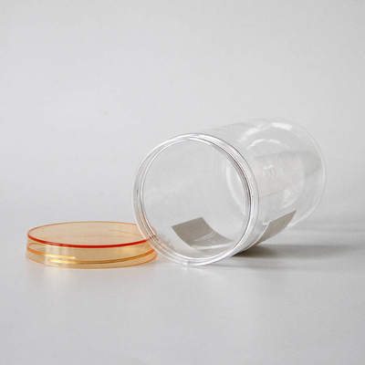 1500 ml boca ancha grande redonda cristal de plástico transparente para alimentos calibre 100