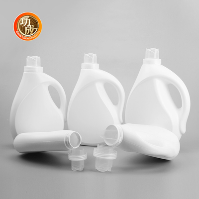 Botella de limpiador de ropa hermética semitransparente no tóxica